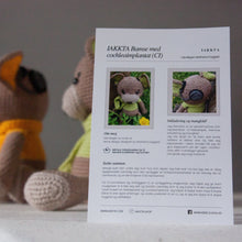 Last inn bildet i Galleri-visningsprogrammet, IAKKTA Bamse med cochleaimplantat (CI)