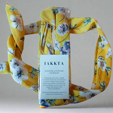 Last inn bildet i Galleri-visningsprogrammet, Twisty Hårbånd IAKKTA Gul høreapparat