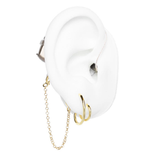 Last inn bildet i Galleri-visningsprogrammet, Dobbel piercing i gull