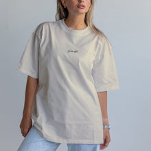 Last inn bildet i Galleri-visningsprogrammet, "Glem det" print - oversized t-skjorte i 100 % bomull