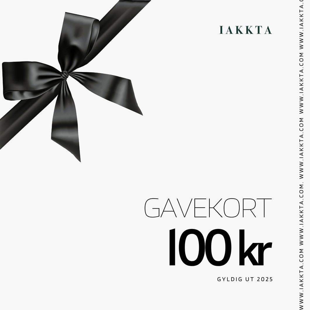 IAKKTA gavekort